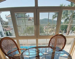Fethiye Ölüdeniz'de Merkezi Konumda, Özel Havuzlu, Lüks Villa - 5