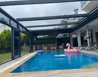 Fethiye Ölüdeniz'de Merkezi Konumda, Özel Havuzlu, Lüks Villa - 3