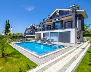 Fethiye Ölüdeniz'de Modern Tasarımlı, Özel Havuzlu, 8 Kişilik Villa - 1