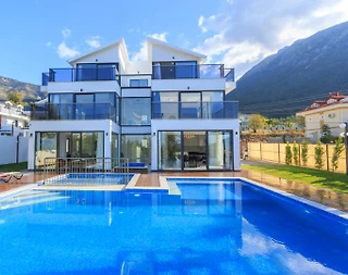 Fethiye Ölüdeniz'de Muhteşem Doğada, Kapalı Havuzlu, Konforlu Villa - 1