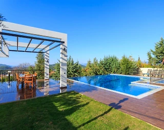 Fethiye Ölüdeniz'de Muhteşem Doğada, Kapalı Havuzlu, Konforlu Villa - 4