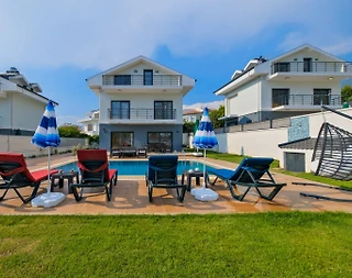 Fethiye Ölüdeniz'de Muhteşem Doğada, Özel Havuzlu, Ferah Villa - 4