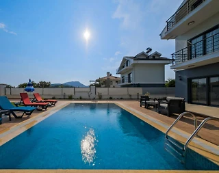 Fethiye Ölüdeniz'de Muhteşem Doğada, Özel Havuzlu, Ferah Villa - 5