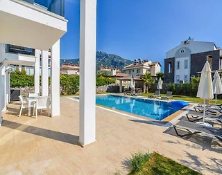 Fethiye Ölüdeniz'de Muhteşem Doğada, Özel Havuzlu, Geniş Villa - 5