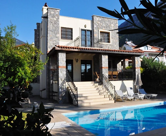 Fethiye Ölüdeniz'de Muhteşem Doğada, Özel Havuzlu, Kiralık Villa - 1