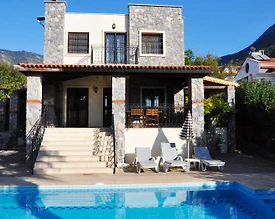 Fethiye Ölüdeniz'de Muhteşem Doğada, Özel Havuzlu, Kiralık Villa - 2