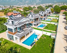 Fethiye Ölüdeniz'de Muhteşem Konumda, Özel Havuzlu, Modern Villa - 2