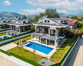 Fethiye Ölüdeniz'de Muhteşem Konumda, Özel Havuzlu, Modern Villa - 3