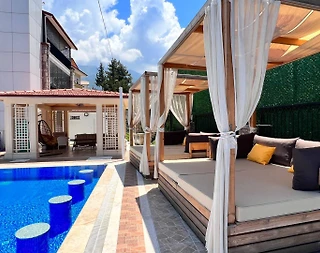 Fethiye Ölüdeniz'de Nefes Kesen Doğada, Özel Havuzlu, Konforlu Villa - 4