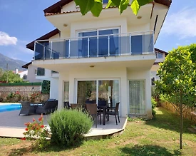 Fethiye Ölüdeniz'de Nezih Konumda, Özel Havuzlu, Ferah Villa - 3