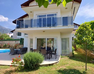 Fethiye Ölüdeniz'de Nezih Konumda, Özel Havuzlu, Ferah Villa - 3