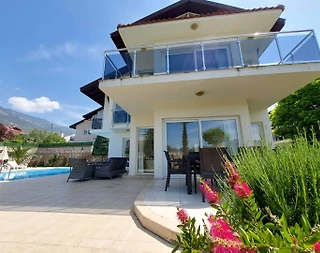 Fethiye Ölüdeniz'de Nezih Konumda, Özel Havuzlu, Ferah Villa - 4