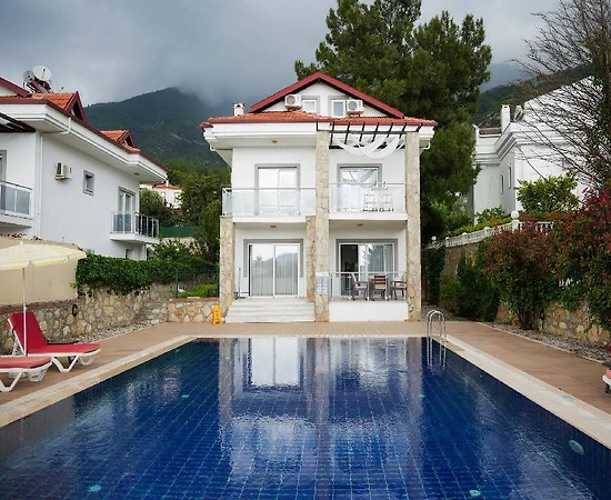 Fethiye Ölüdeniz'de Özel Havuzlu, 5+1, Müstakil, Kiralık Villa - 1
