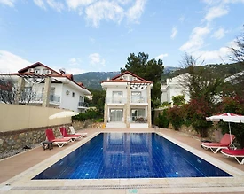 Fethiye Ölüdeniz'de Özel Havuzlu, 5+1, Müstakil, Kiralık Villa - 2