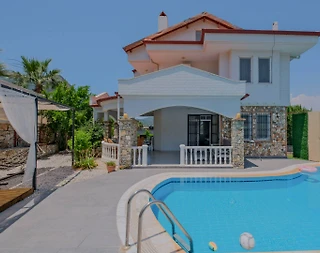 Fethiye Ölüdeniz'de Plaja Yakın, Özel Havuzlu, 8 Kişilik Villa - 1
