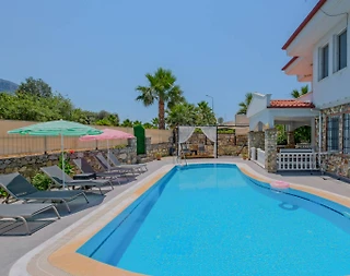 Fethiye Ölüdeniz'de Plaja Yakın, Özel Havuzlu, 8 Kişilik Villa - 5