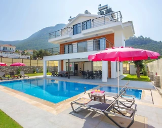 Fethiye Ölüdeniz'de Sakin Konumda, Özel Havuzlu, Konforlu Villa - 4