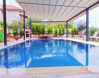 Fethiye Ölüdeniz'de Sakin Konumda, Özel Havuzlu, Konforlu Villa - 5