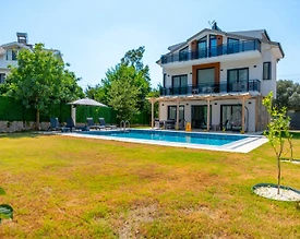 Fethiye Ölüdeniz'de Sakin Konumda, Özel Havuzlu, Konforlu Villa - 3