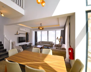 Fethiye Ölüdeniz'de Sakin Konumda, Özel Havuzlu, Lüks Villa - 5