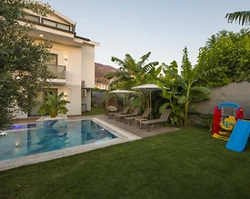 Fethiye Ölüdeniz'de Kiralık Tasarıma Sahip, Özel Havuzlu, Kiralık Villa - 3