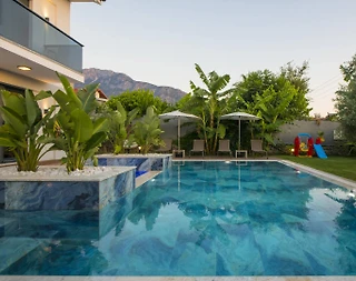 Fethiye Ölüdeniz'de Kiralık Tasarıma Sahip, Özel Havuzlu, Kiralık Villa - 2