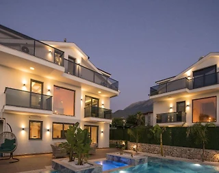 Fethiye Ölüdeniz'de Yemyeşil Bahçeye Sahip, Özel Havuzlu, Lüks Villa - 5