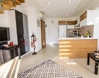 Fethiye Ölüdeniz'de Site İçerisinde, Ortak Havuzlu, Modern Apart - 5