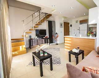 Fethiye Ölüdeniz'de Site İçerisinde, Ortak Havuzlu, Modern Apart - 3