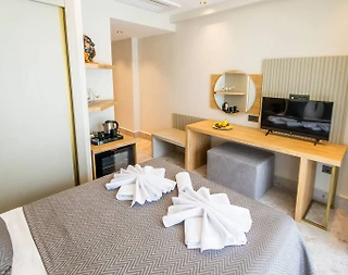 Fethiye Ölüdeniz'de Site İçerisinde, Ortak Havuzlu, Şık Tatil Odası - 4