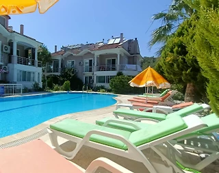 Fethiye Ölüdeniz'de Nezih Konumda, Ortak Havuzlu, Kiralık Suite - 5