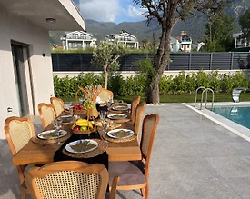 Fethiye Ölüdeniz'de Yemyeşil Doğada, Özel Havuzlu, 3+1 Villa - 3