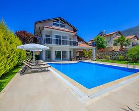 Fethiye Ölüdeniz'de Yemyeşil Doğada, Özel Havuzlu, Konforlu Villa - 2