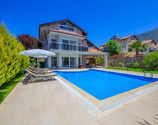 Fethiye Ölüdeniz'de Yemyeşil Doğada, Özel Havuzlu, Konforlu Villa - 2