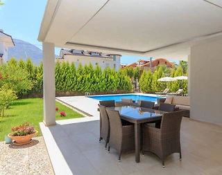 Fethiye Ölüdeniz'de Yemyeşil Doğada, Özel Havuzlu, Konforlu Villa - 4