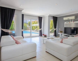 Fethiye Ölüdeniz'de Yemyeşil Doğada, Özel Havuzlu, Konforlu Villa - 5