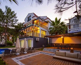 Fethiye Ölüdeniz'de Yemyeşil Doğada, Özel Havuzlu, Merkezi Villa - 2