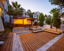 Fethiye Ölüdeniz'de Yemyeşil Doğada, Özel Havuzlu, Merkezi Villa - 3