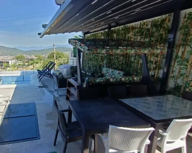 Fethiye Ölüdeniz'de Yeşillikler İçerisinde, Özel Havuzlu, Ferah Villa - 3