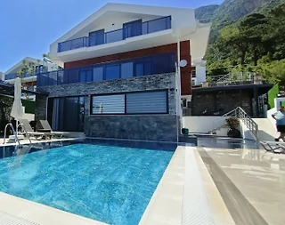 Fethiye Ölüdeniz'de Yeşillikler İçerisinde, Özel Havuzlu, Ferah Villa - 4