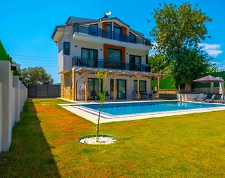 Fethiye Ölüdeniz'de Yeşillikler İçerisinde, Özel Havuzlu, Ferah Villa - 2