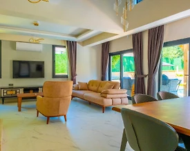 Fethiye Ölüdeniz'de Yeşillikler İçerisinde, Özel Havuzlu, Ferah Villa - 3