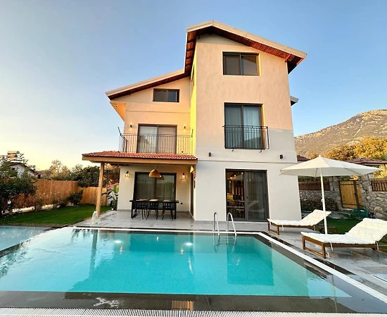 Fethiye Ölüzdeniz'de Bohem Tasarımlı, Özel Havuzlu, Lüks Villa - 1