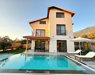 Fethiye Ölüzdeniz'de Bohem Tasarımlı, Özel Havuzlu, Lüks Villa - 1
