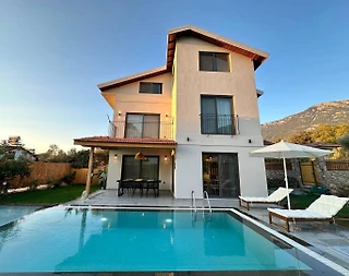 Fethiye Ölüzdeniz'de Bohem Tasarımlı, Özel Havuzlu, Lüks Villa - 2