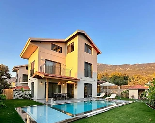 Fethiye Ölüzdeniz'de Bohem Tasarımlı, Özel Havuzlu, Lüks Villa - 4