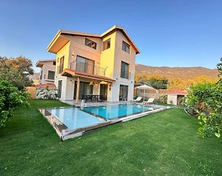 Fethiye Ölüzdeniz'de Bohem Tasarımlı, Özel Havuzlu, Lüks Villa - 5