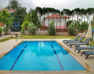 Fethiye Ölüdeniz'de Nezih Konumda, Özel Havuzlu, Konforlu Villa - 4