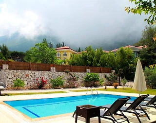 Fethiye Ölüdeniz'de Nezih Konumda, Özel Havuzlu, Konforlu Villa - 2