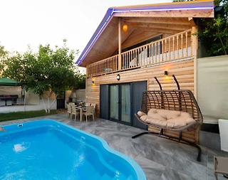 Fethiye Ölüdeniz'de Çekirdek Ailelere Uygun, Özel Havuzlu, 2+1 Villa - 1